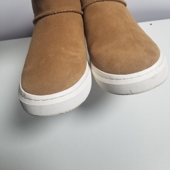 UGG Women's Classic Alameda Chestnut Mini Boots Sz 10 - Picture 3 of 9